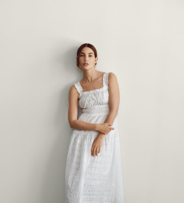 Lily Aldridge for Gap x DÔEN 2024 Campaign