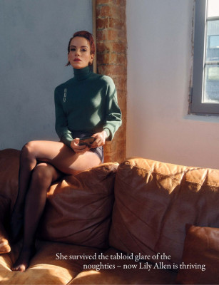 Lily Allen for Grazia UK November 2023