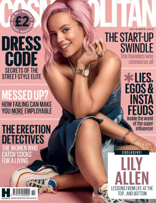 Lily Allen – Cosmopolitan UK November 2018