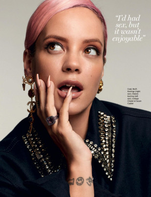 Lily Allen – Cosmopolitan UK November 2018
