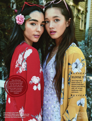 Indiana Massara and Lily Chee – Girls’ Life Magazine June/July 2019 Issue