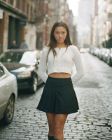 LILY CHEE at a Photoshoot in New York, January 2020