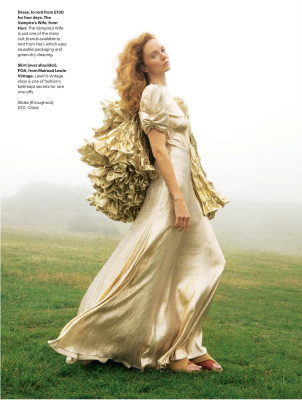 Lily Cole ~ The Sunday Times Style Magazine (UK), Aug 15 &#039;21