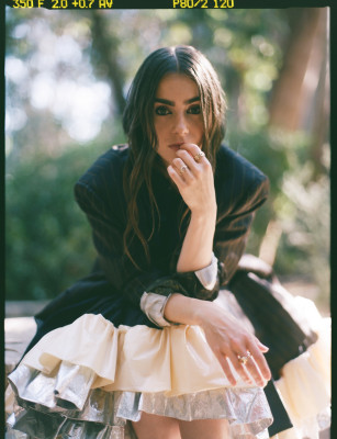 Lily Collins by Shane McCauley for Rollacoaster || A/W 2020