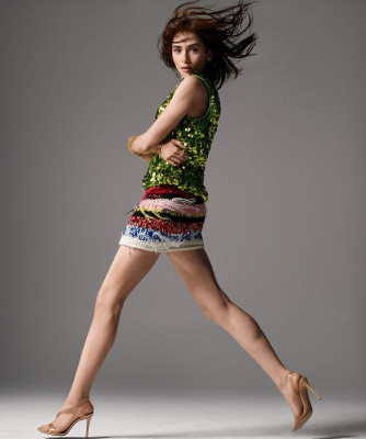 Lily Collins - Vogue Australia (December 2021)