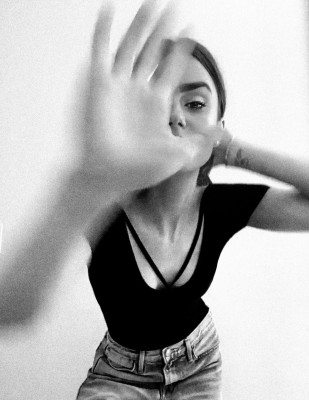 Lily Collins by Emily Soto for CR Fashion Book // October 2020