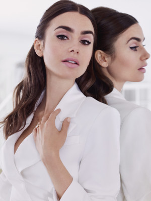 Lily Collins by Alexi Lubomirski for Lancôme x ELLE Québec (2021)