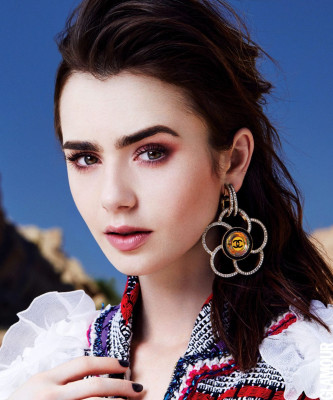Lily Collins – Glamour Magazine Mexico July 2017 