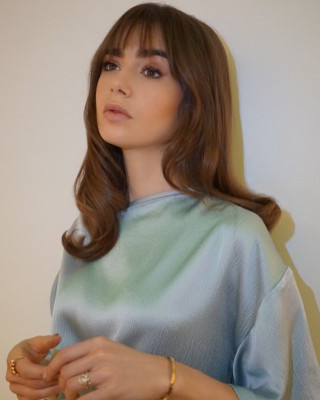 Lily Collins - Good Morning America (2021)