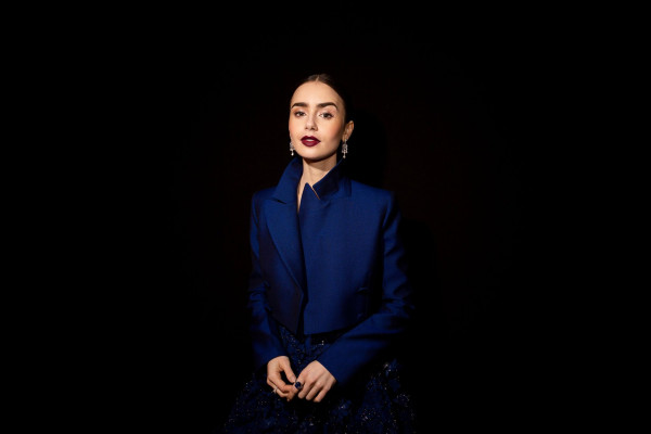 Lily Collins-BAFTA 2019
