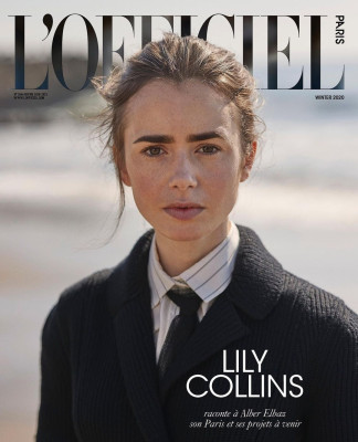 Lily Collins by Sam Taylor-Johnson for L’Officiel || Winter 2020