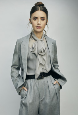 Lily Collins by G L Askew II for Backstage || 2020