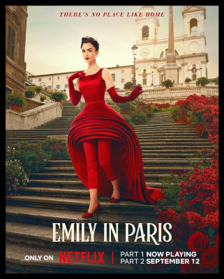 Lily Collins for Emily in Paris