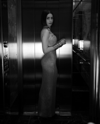 Lily Collins by Mike Desir