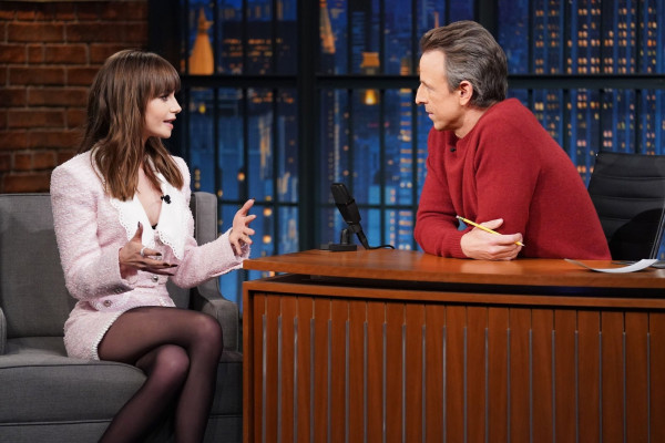 Lily Collins - &#039;Late Night with Seth Meyers&#039; 12/15/2022