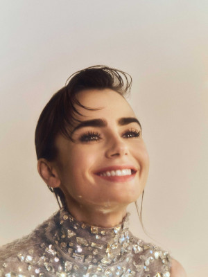 Lily Collins by Olivia Malone for Porter (2022)
