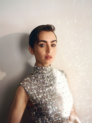 Lily Collins by Olivia Malone for Porter (2022)