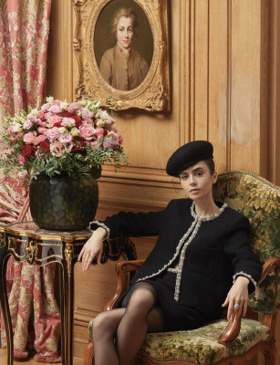 Lily Collins - Harper&#039;s Bazaar UK (March 2023)