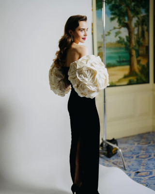 Lily Collins by Nisha Johny and Jonathan Jacobs 