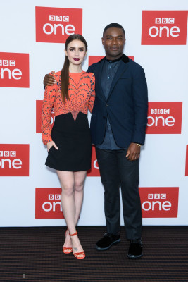 Lily Collins-BBC One&#039;s &quot;Les Miserables&quot; Photocall