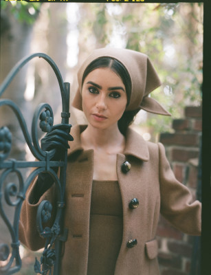 Lily Collins by Shane McCauley for Rollacoaster || A/W 2020