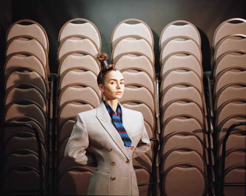 Lily Collins by Jonny Marlow for ContentMode || Winter 2020/21