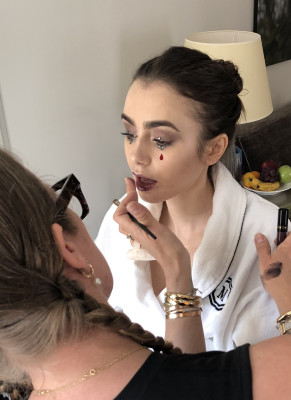 Lily Collins-Met Gala 2018