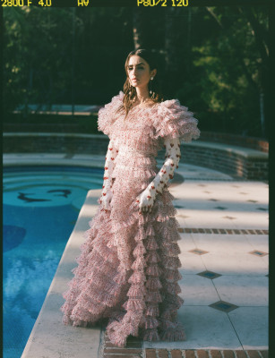 Lily Collins by Shane McCauley for Rollacoaster || A/W 2020
