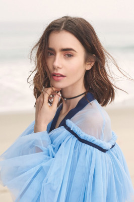 Lily Collins - InStyle