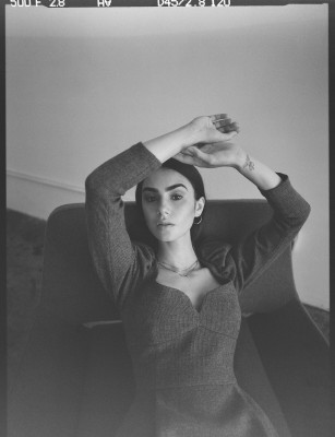 Lily Collins by Shane McCauley for The Laterals // Fall 2020