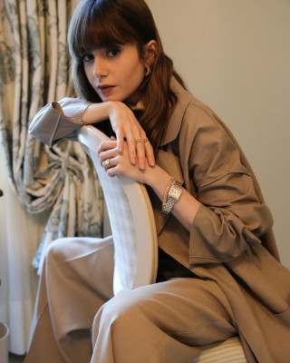 Lily Collins - Cartier (2023)