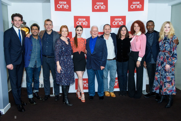 Lily Collins-BBC One&#039;s &quot;Les Miserables&quot; Photocall