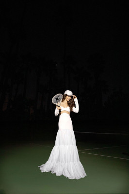 Lily Collins by Max Hemphill for InStyle // January 2021