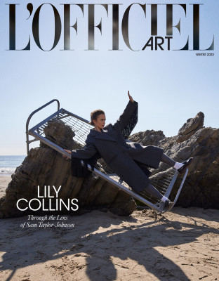 Lily Collins by Sam Taylor-Johnson for L’Officiel || Winter 2020