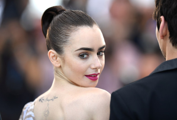 Lily Collins - Okja Photocall The 70th Annual Cannes Film Festival