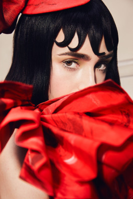 Lily Collins-«NYLON» 2021.