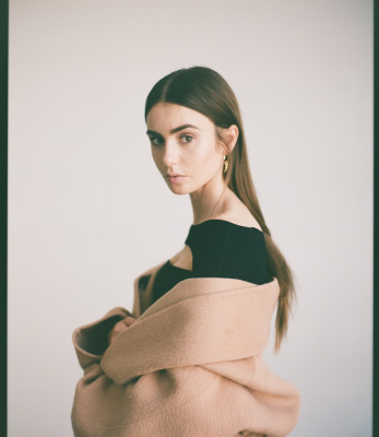 Lily Collins by Shane McCauley for The Laterals // Fall 2020