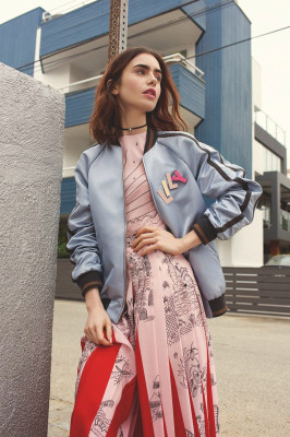 Lily Collins - InStyle