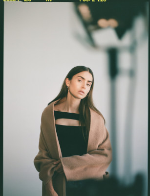 Lily Collins by Shane McCauley for The Laterals // Fall 2020