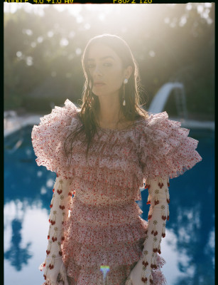 Lily Collins by Shane McCauley for Rollacoaster || A/W 2020