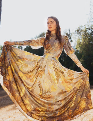 Lily Collins by Shane McCauley for Rollacoaster || A/W 2020