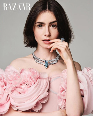 Lily Collins for Harper&#039;s Bazaar Thailand