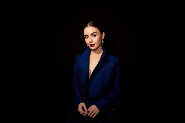 Lily Collins-BAFTA 2019