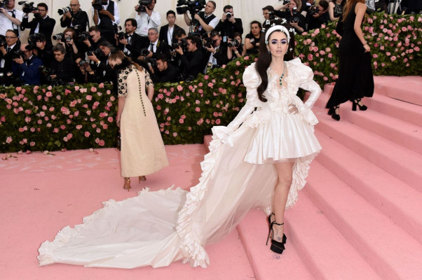 Lily Collins – 2019 Met Gala