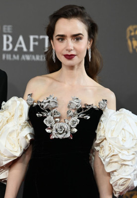 Lily Collins – 2024 EE Bafta Film Awards in London 