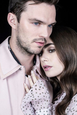 Lily Collins and Nicholas Hoult – LA Times Portraits for “Tolkien”, May 2019