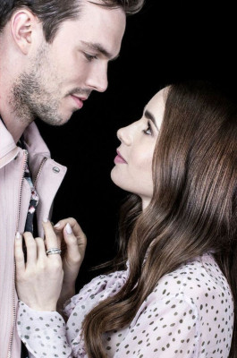 Lily Collins and Nicholas Hoult – LA Times Portraits for “Tolkien”, May 2019