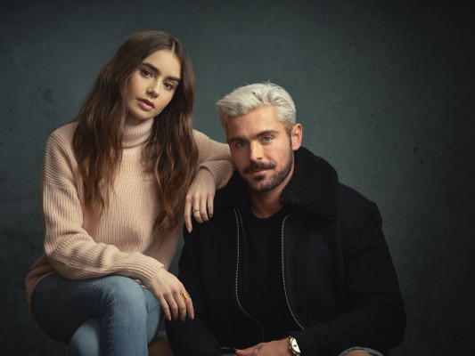 Lily Collins and Zac Efron – Deadline Studios Portraits at Sundance Film Festiva