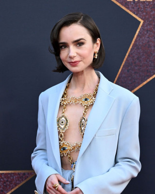 Lily Collins – Maxxxine Premiere at TCL Chinese Theatre in Hollywood