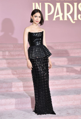 Lily Collins – at ‘Emily in Paris’ Season Four Premiere